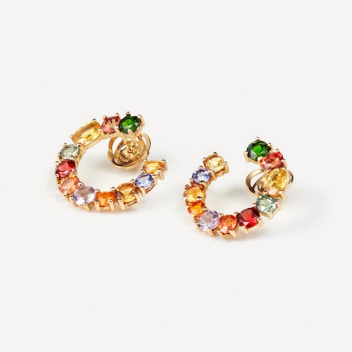 Earrings in gold with gemstones TOUS ATELIER