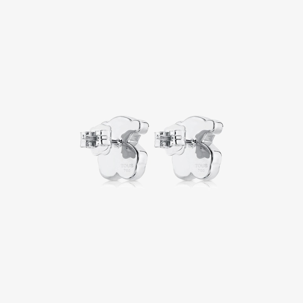 Pendientes peque&ntilde;os oso de plata Sweet Dolls