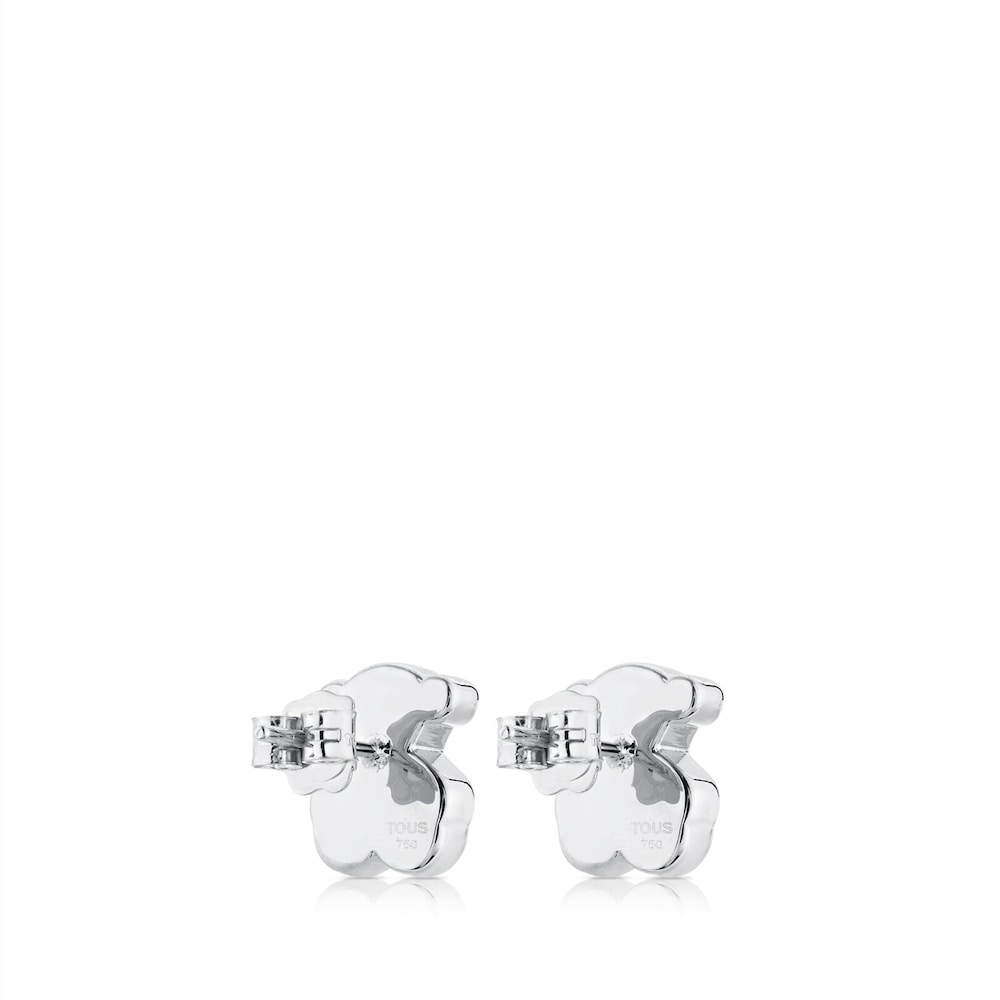 Silver Sweet Dolls bear Earrings image number 2