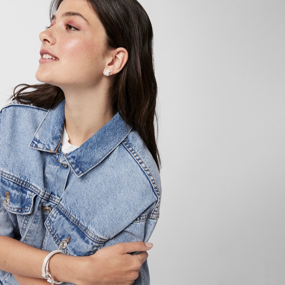 Pendientes peque&ntilde;os oso de plata Sweet Dolls