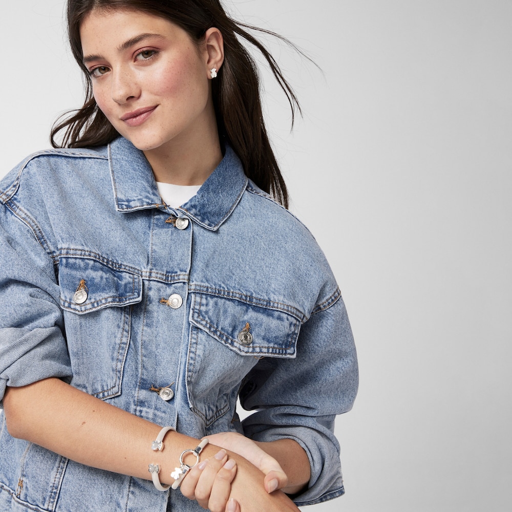 Pendientes peque&ntilde;os oso de plata Sweet Dolls