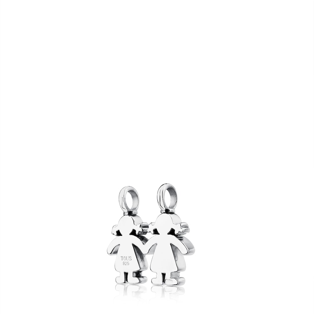 Colgante niñas de plata Sweet Dolls image number 3