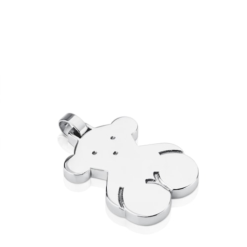 Colgante grande oso de plata Sweet Dolls