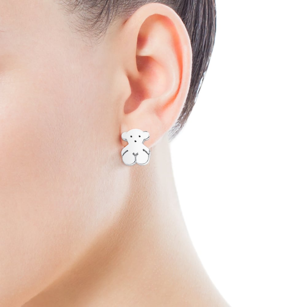 Pendientes oso de plata Sweet Dolls