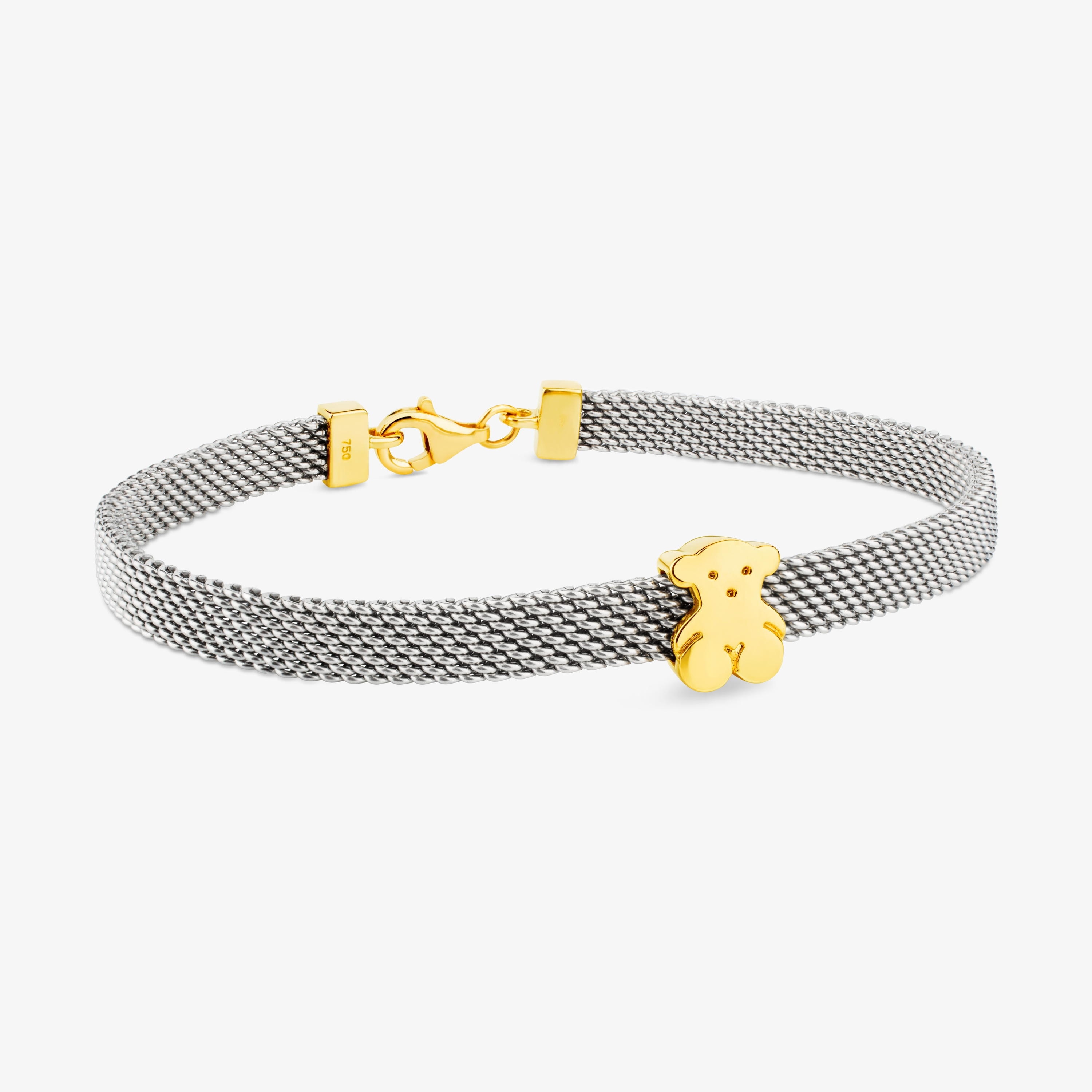 メッシュブレスレット TOUS