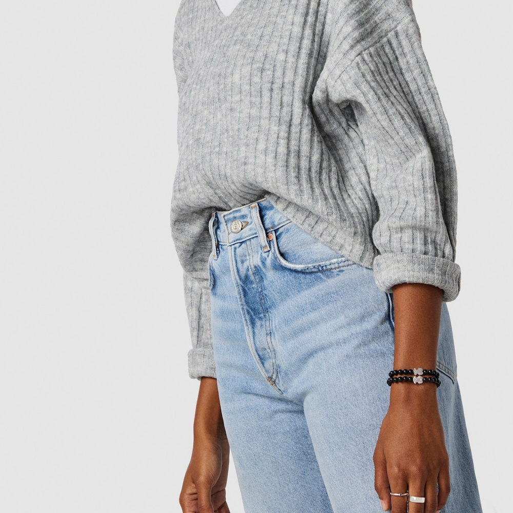 Pulsera Sweet Dolls oso de plata y &oacute;nix