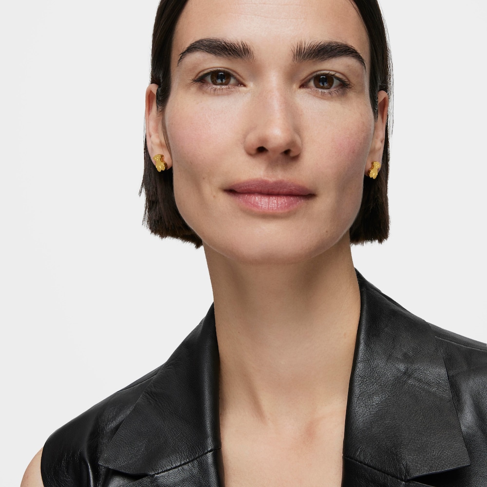 Tous Sweet Dolls &ndash; N&aacute;u&scaron;nice zo žlt&eacute;ho striebra Vermeil s mot&iacute;vom medved&iacute;ka