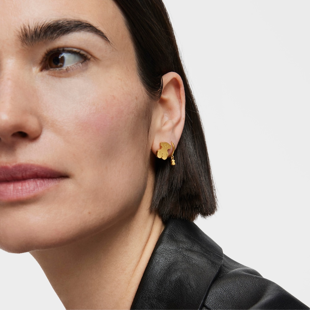 Tous Sweet Dolls &ndash; N&aacute;u&scaron;nice zo žlt&eacute;ho striebra Vermeil s mot&iacute;vom medved&iacute;ka