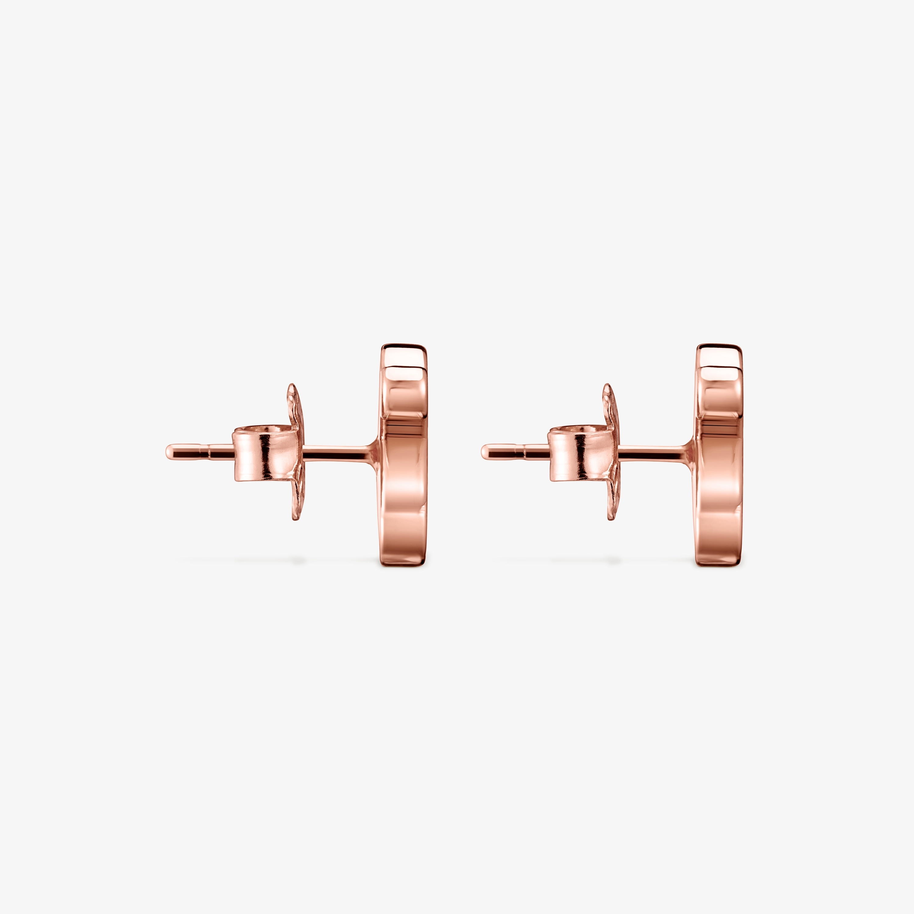 Rose 18K gold vermeil Sweet Dolls bear Earrings