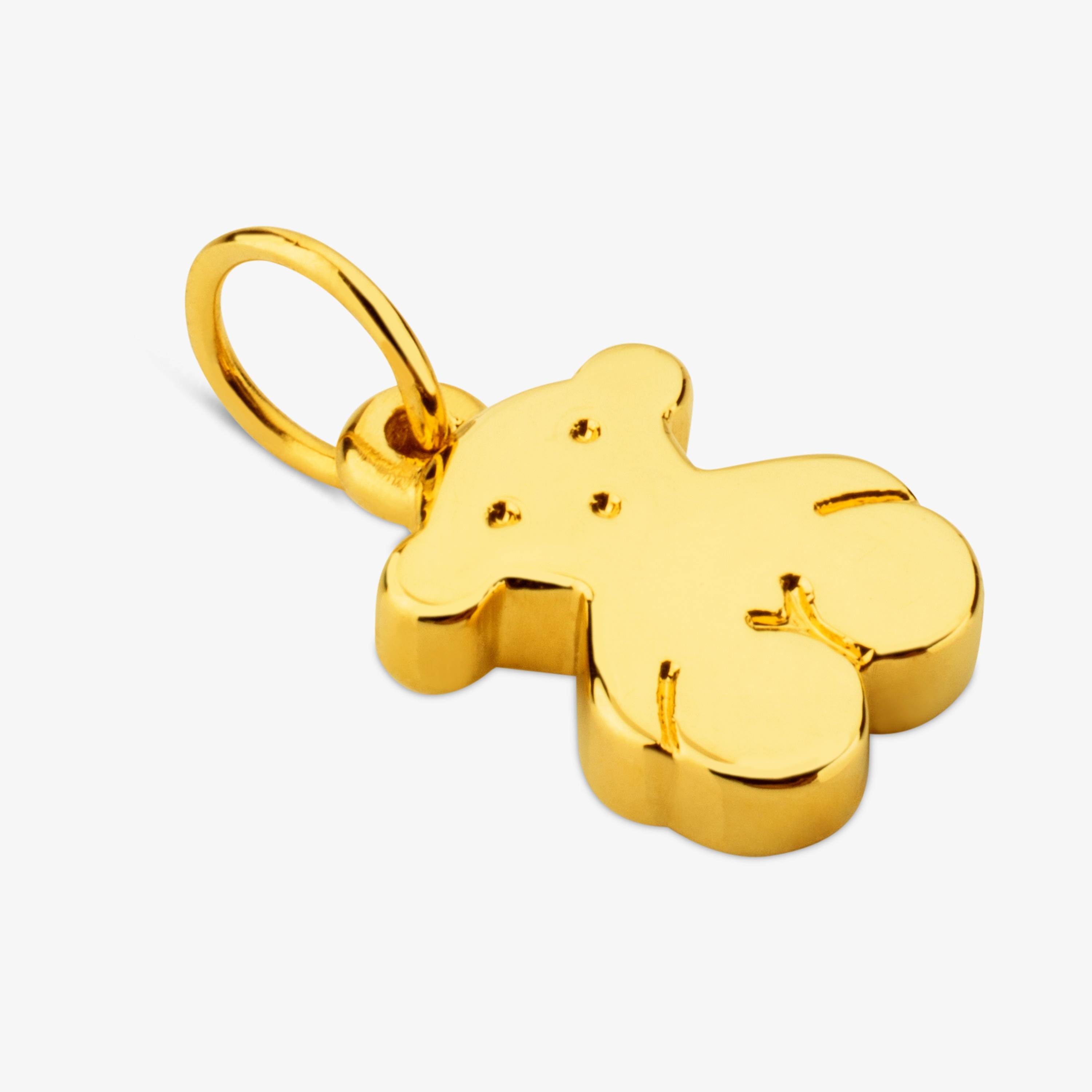 18K solid gold Sweet Dolls Pendant mini Bear motif