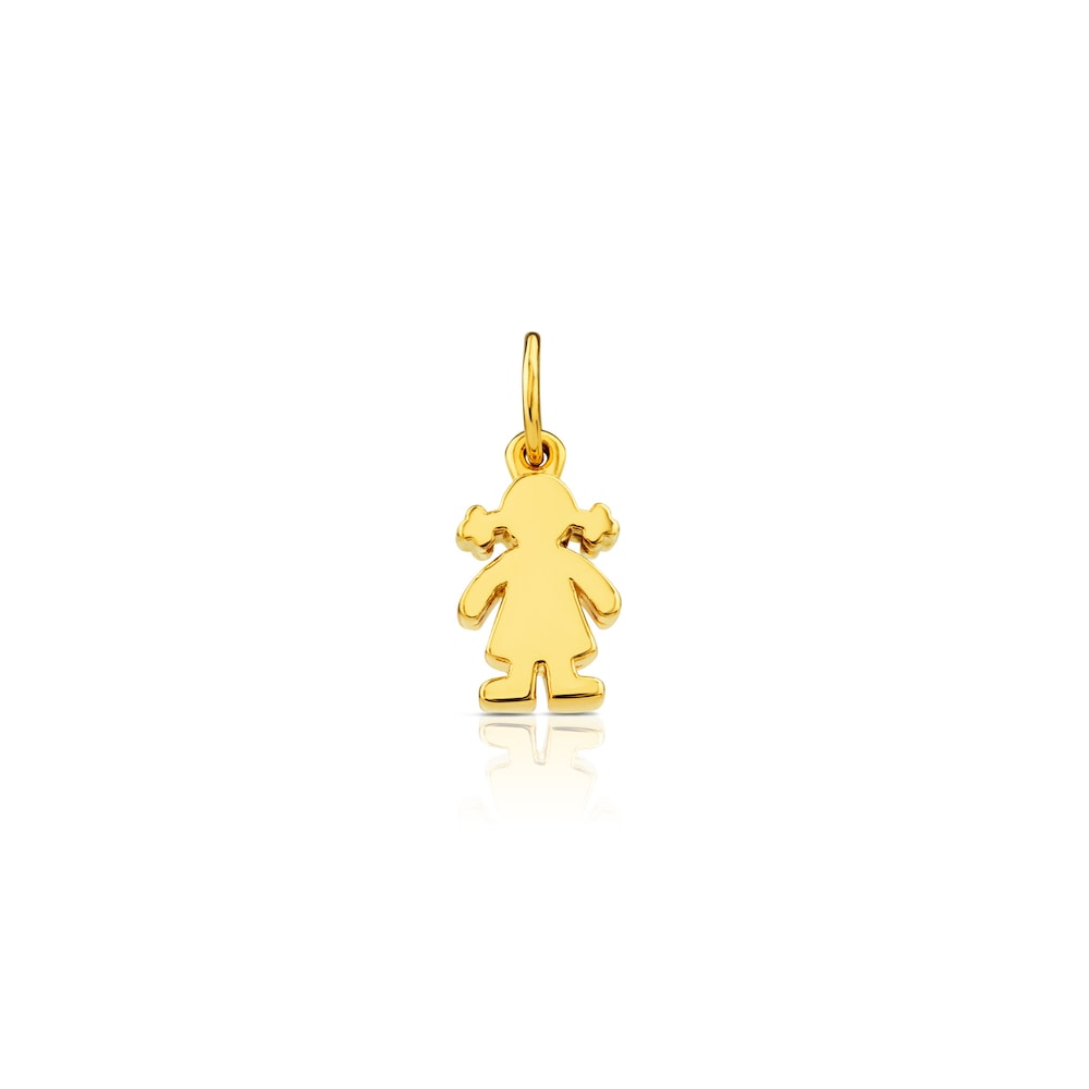 Gold Sweet Dolls Pendant Girl motif