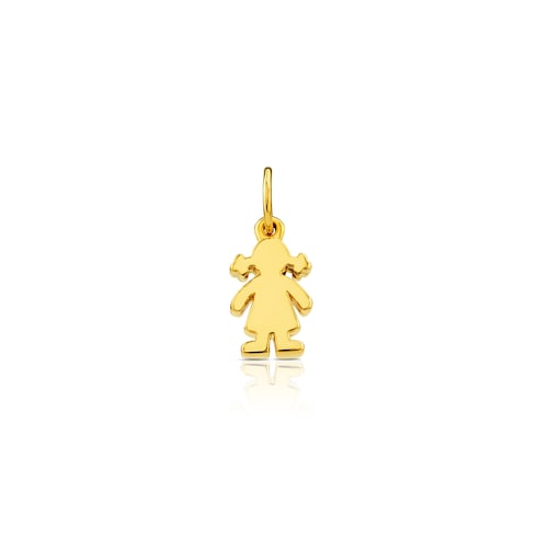 Gold Sweet Dolls Pendant Girl motif