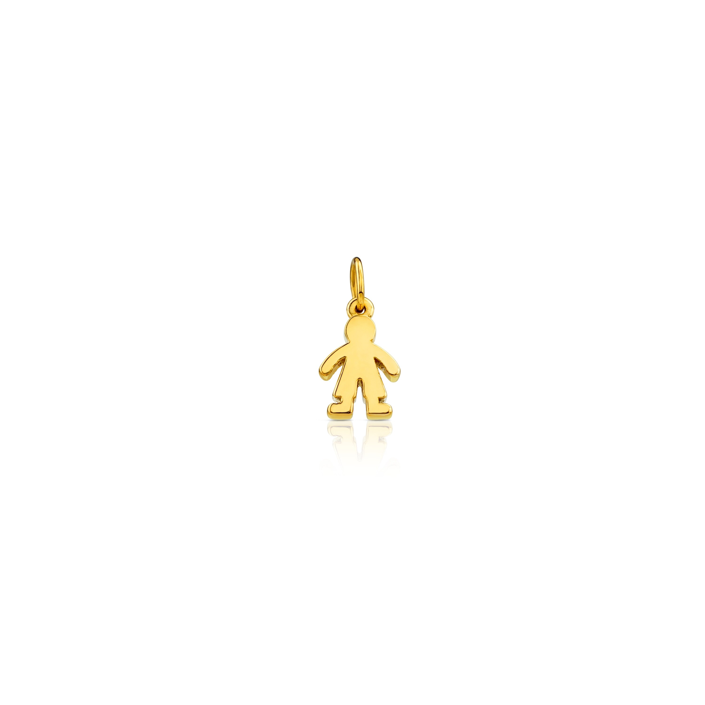 Gold Sweet Dolls Pendant Boy motif