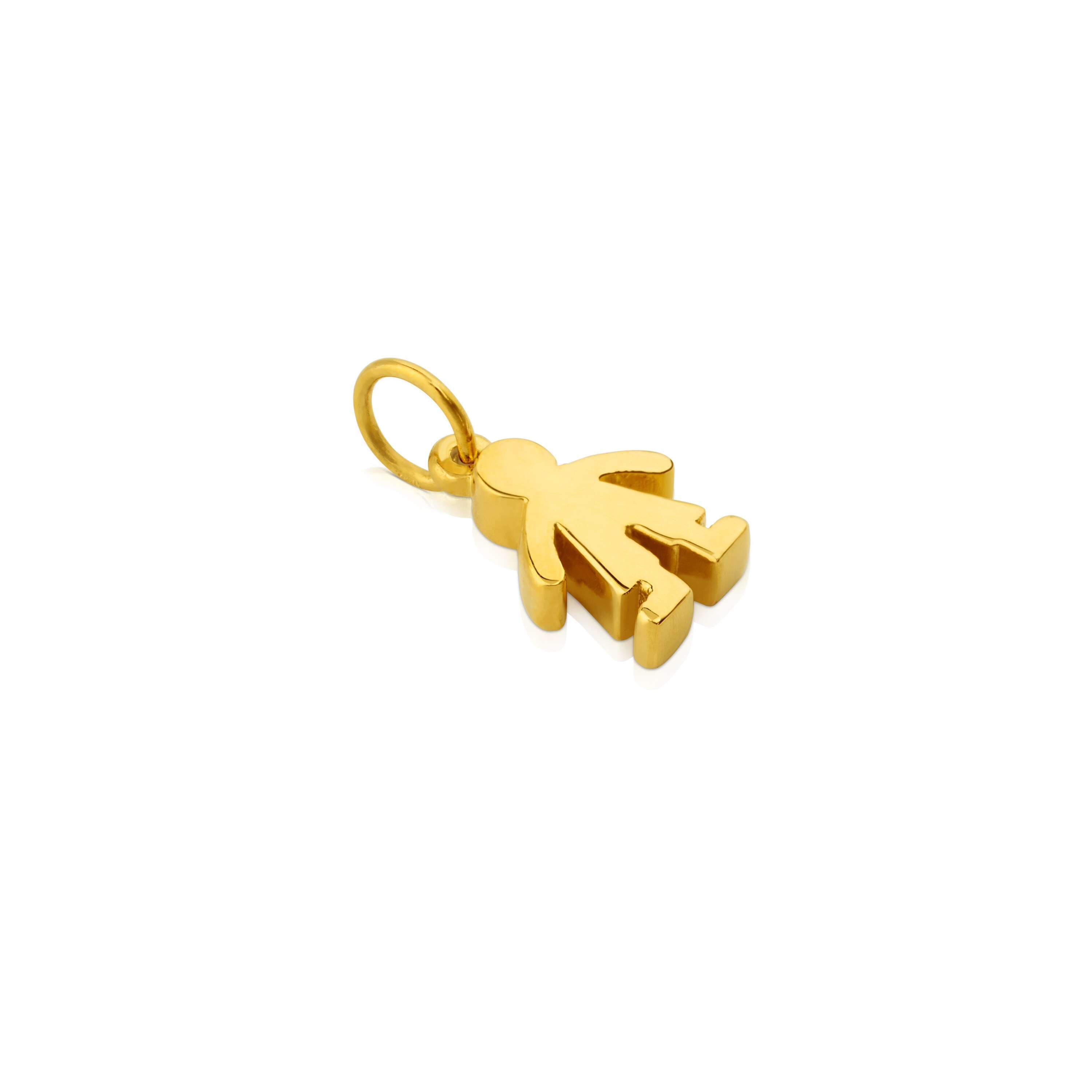 Gold Sweet Dolls Pendant Boy motif