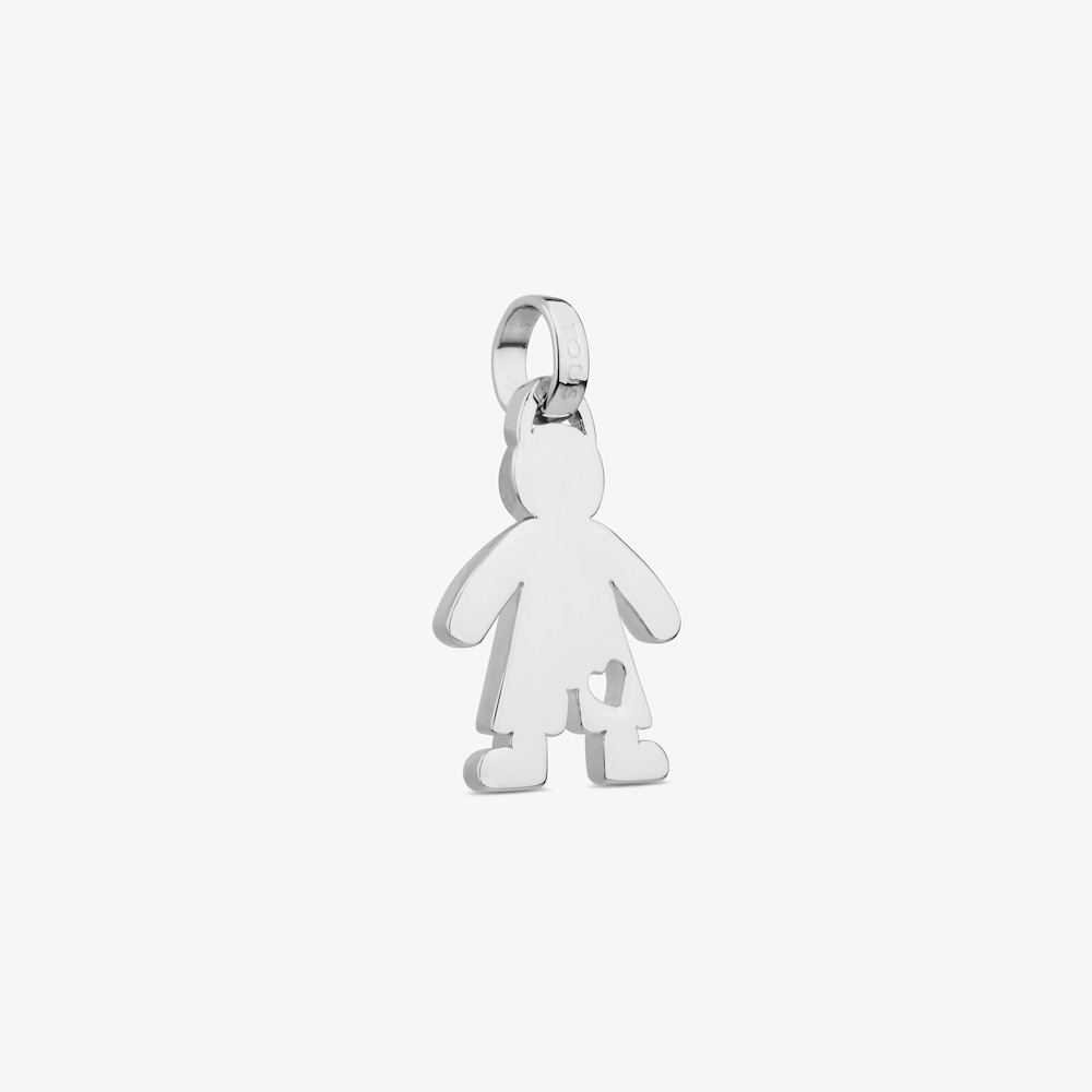 Dije Sweet Dolls ni&ntilde;o-coraz&oacute;n de plata