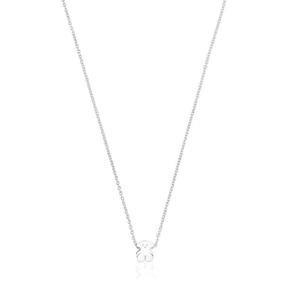 Collar oso de plata Sweet Dolls image number 0