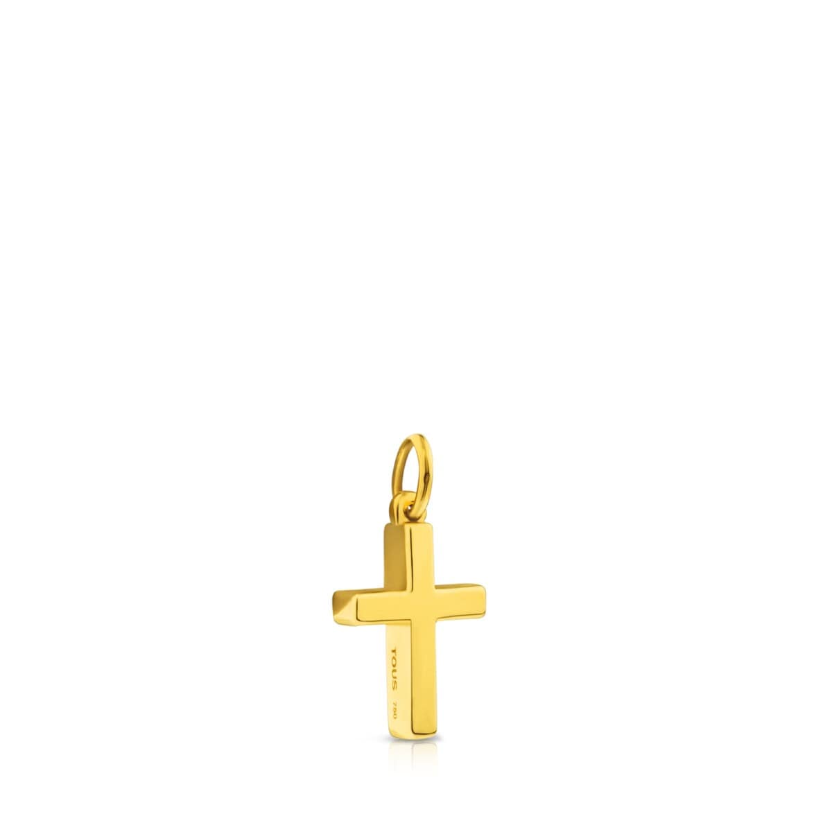 Gold TOUS Cruz Pendant