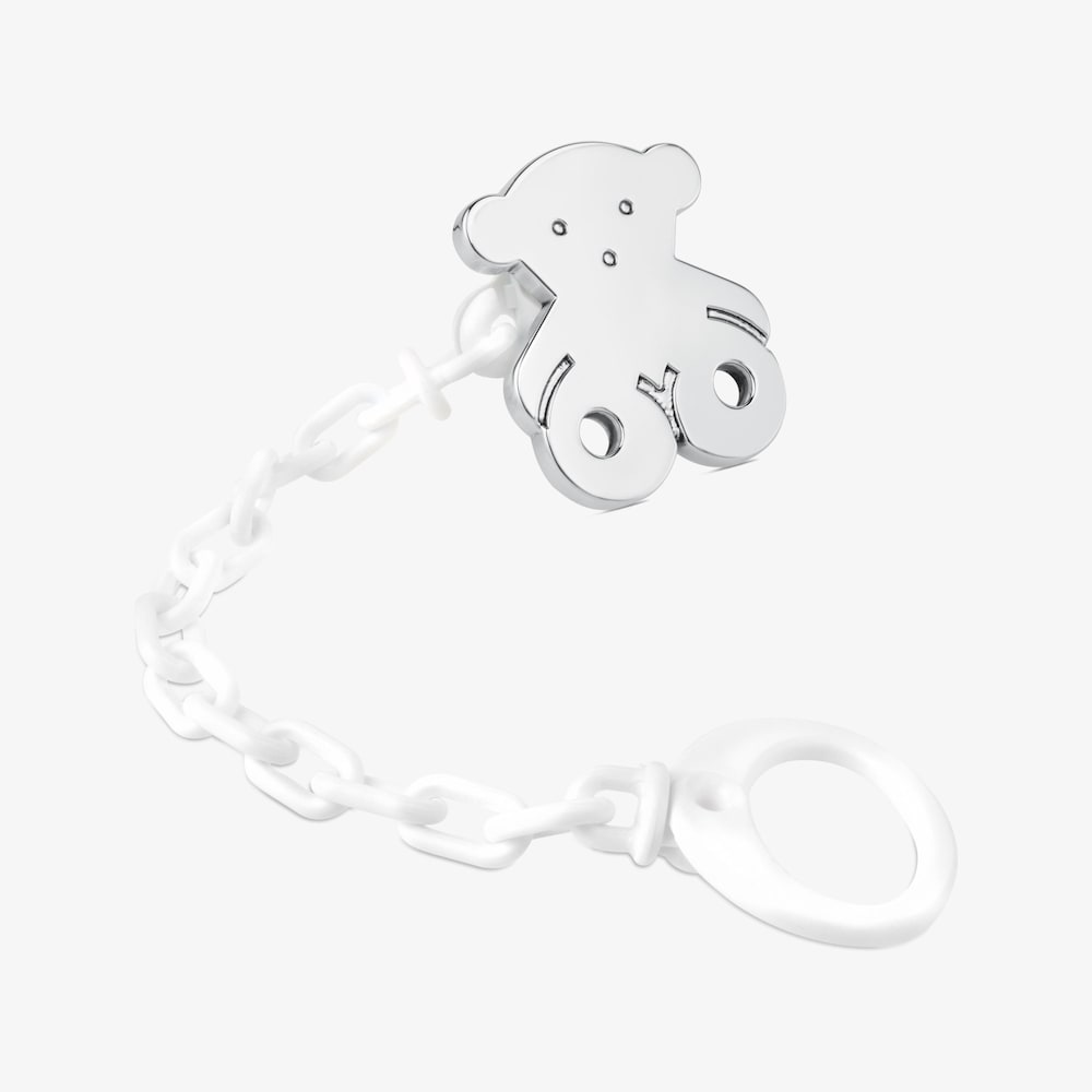 Chupeteros oso grande de plata Sweet Dolls