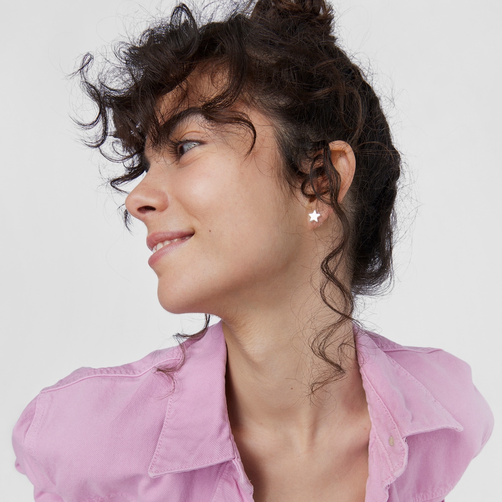 Pendientes estrella de plata Sweet Dolls