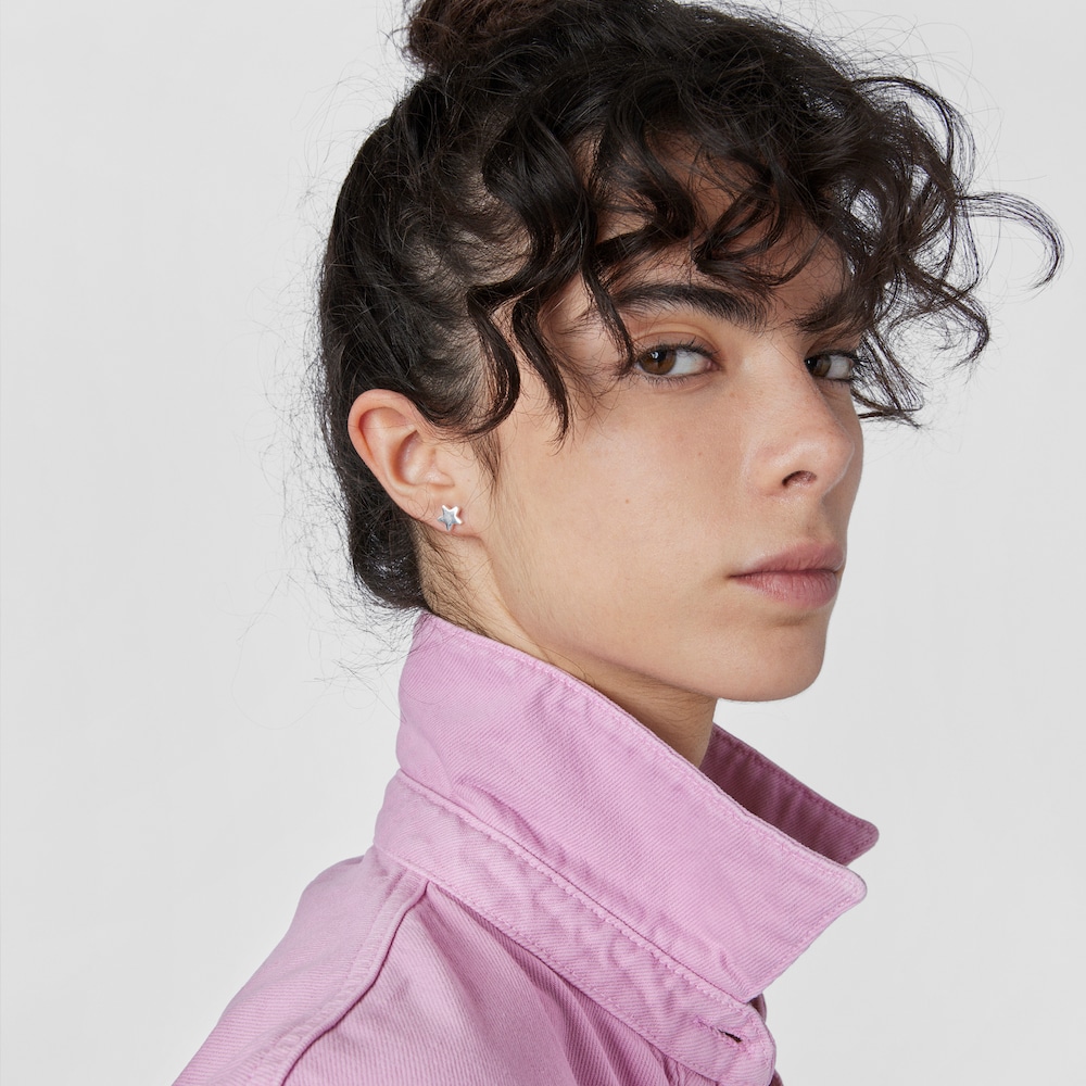 Pendientes estrella de plata Sweet Dolls