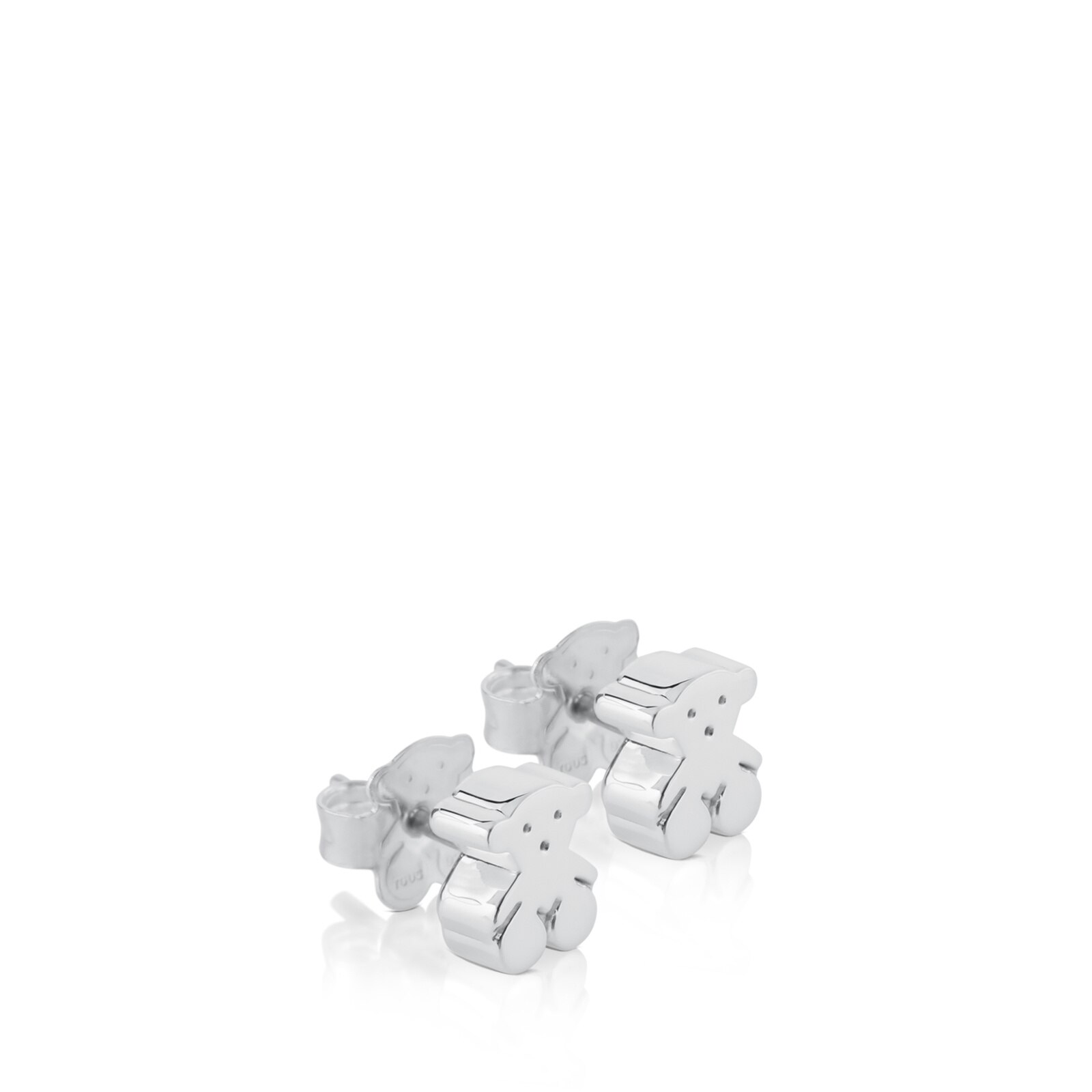 Silver Sweet Dolls bear Earrings