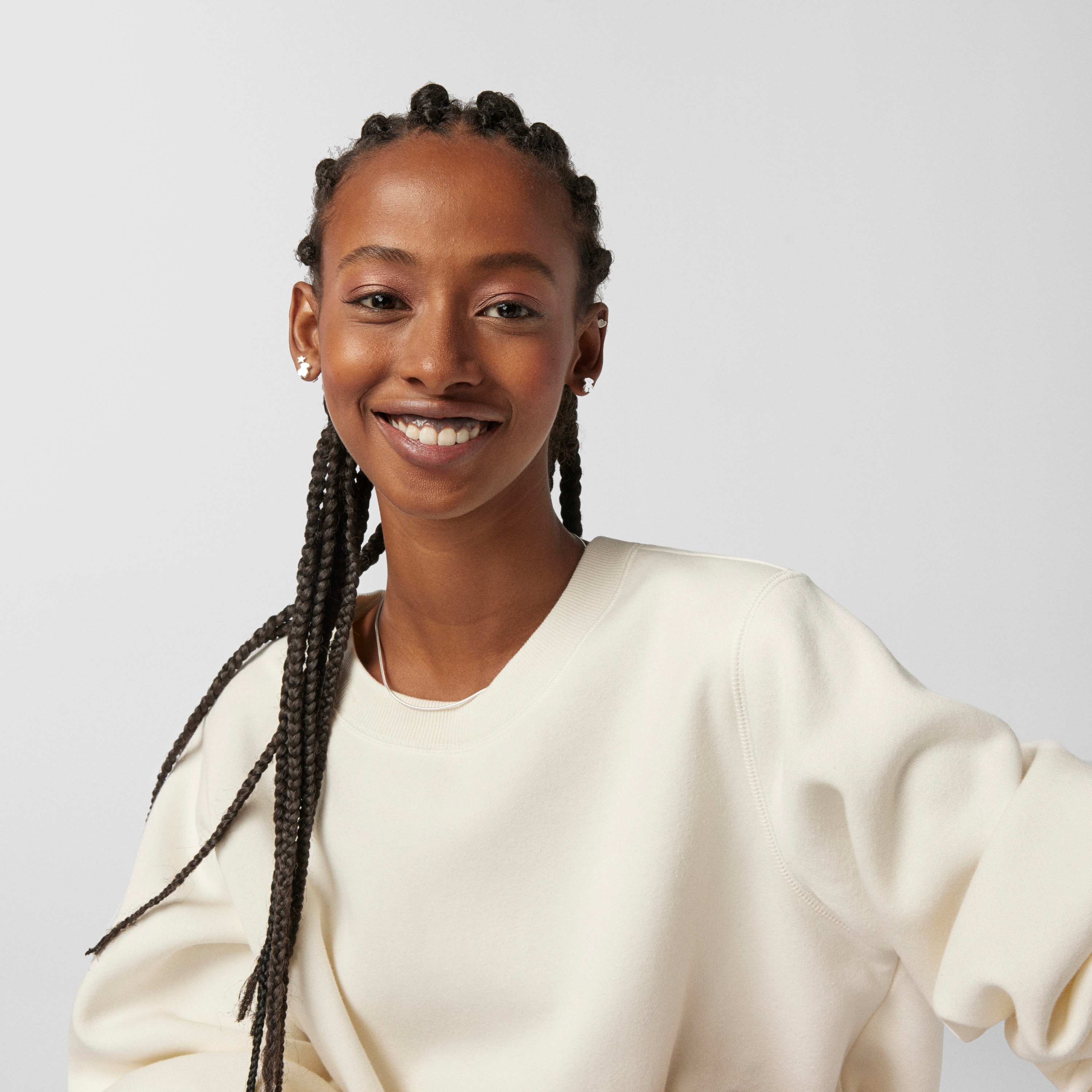 Silver Sweet Dolls bear Earrings