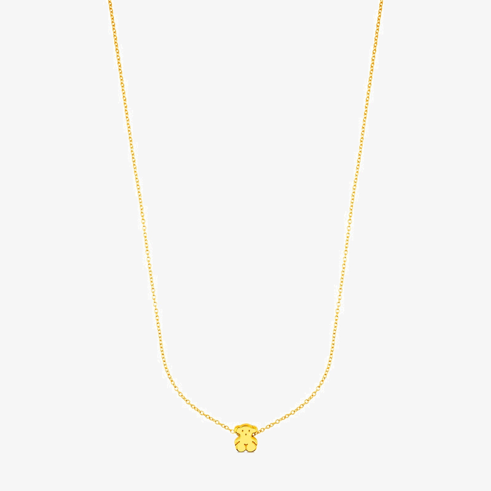 18K solid gold Sweet Dolls Necklace Bear motif | TOUS