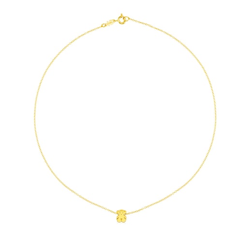 Collar pequeño de oro motivo oso Sweet Dolls