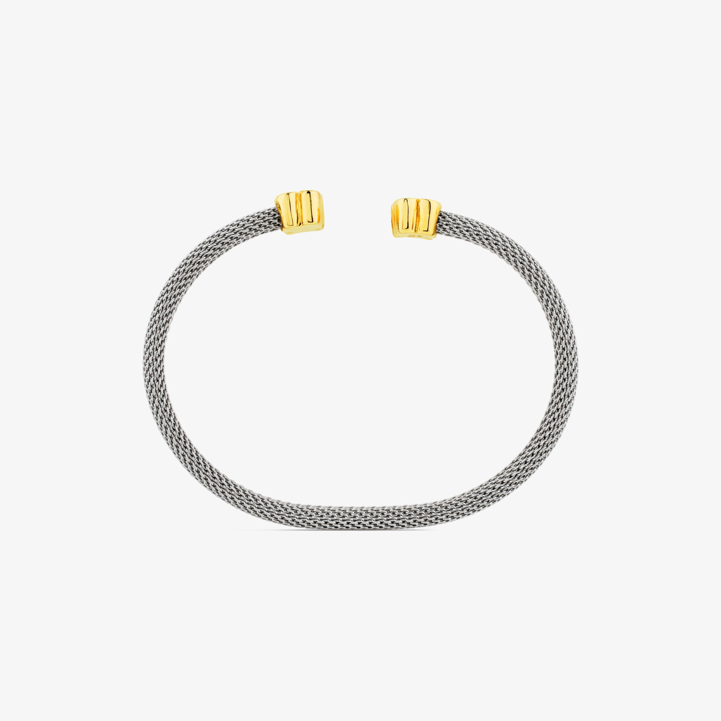 18K solid gold and Steel Sweet Dolls Bracelet | TOUS