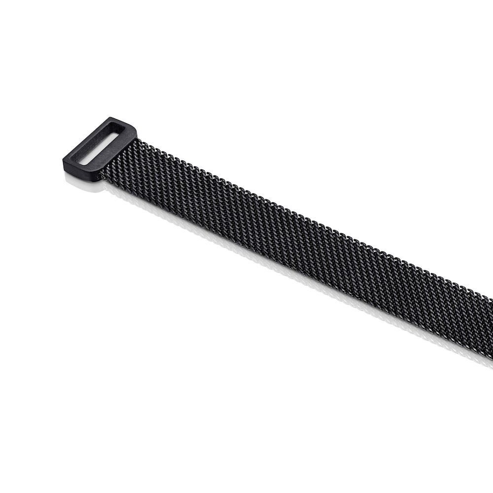 Gargantilla de acero IP negro Mesh Gargantilla de acero IP negro Mesh