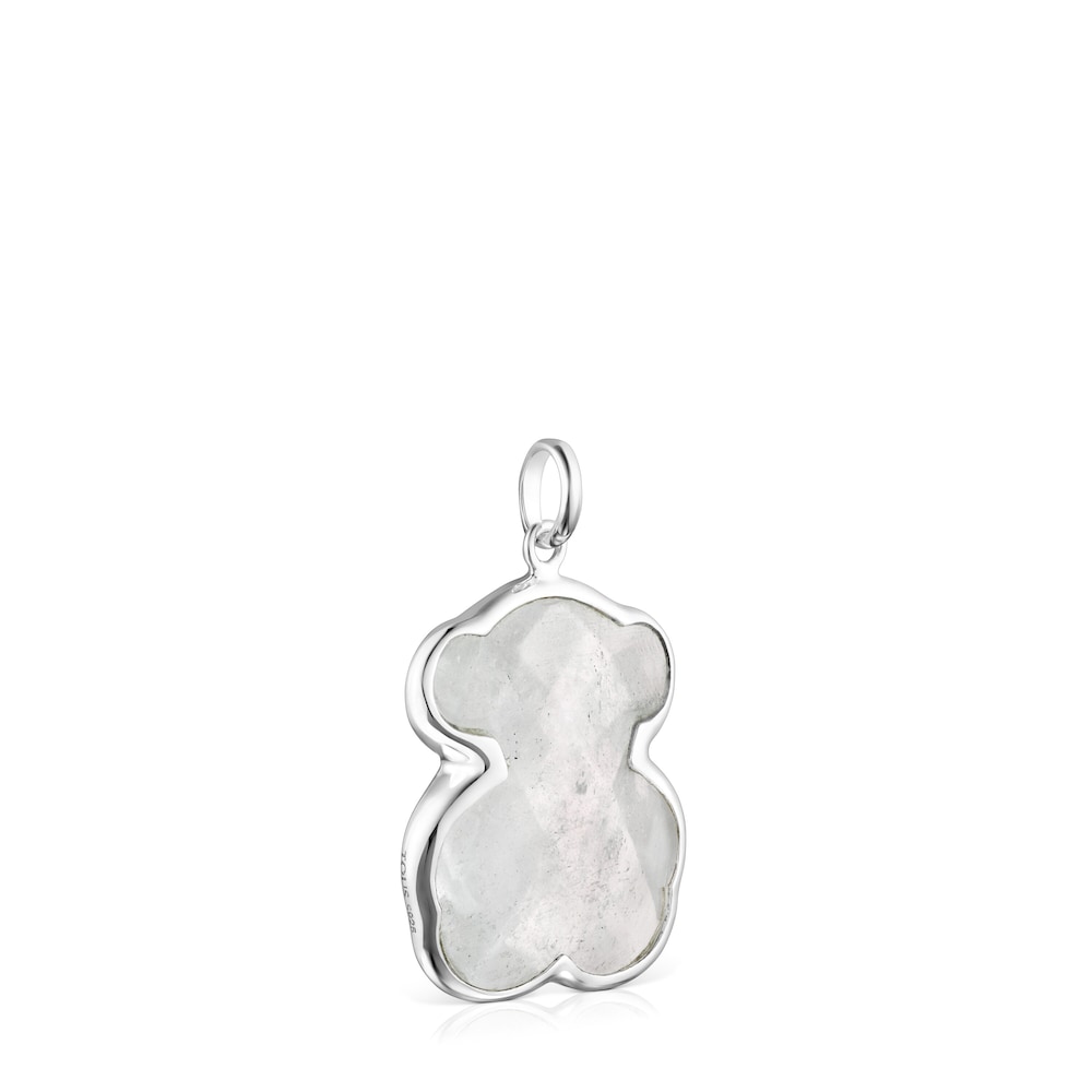 Silver and rock Crystal Sweet Dolls Color Pendant