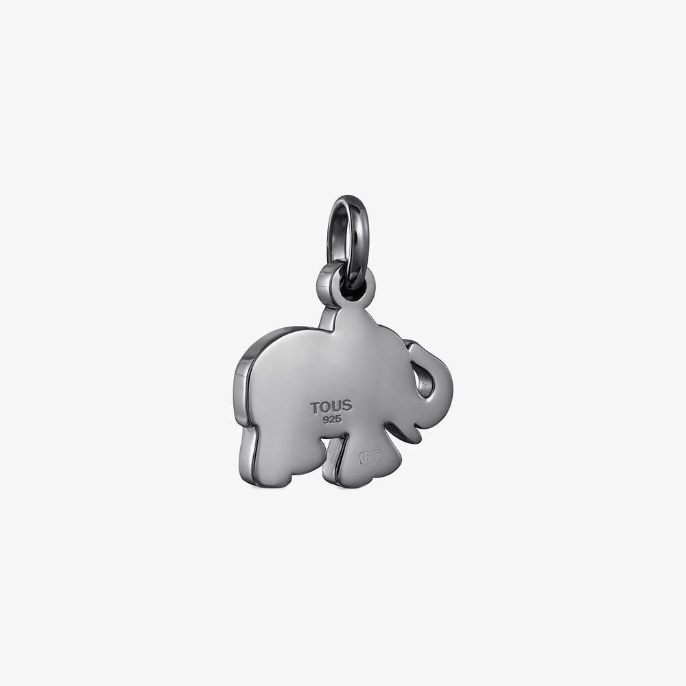 Dije Sweet Dolls elefante de plata dark silver