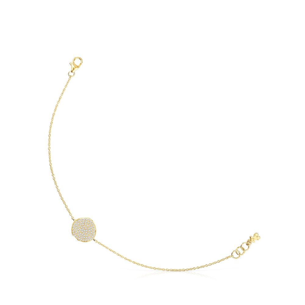 Pulsera de oro y diamantes Nenufar image number 0