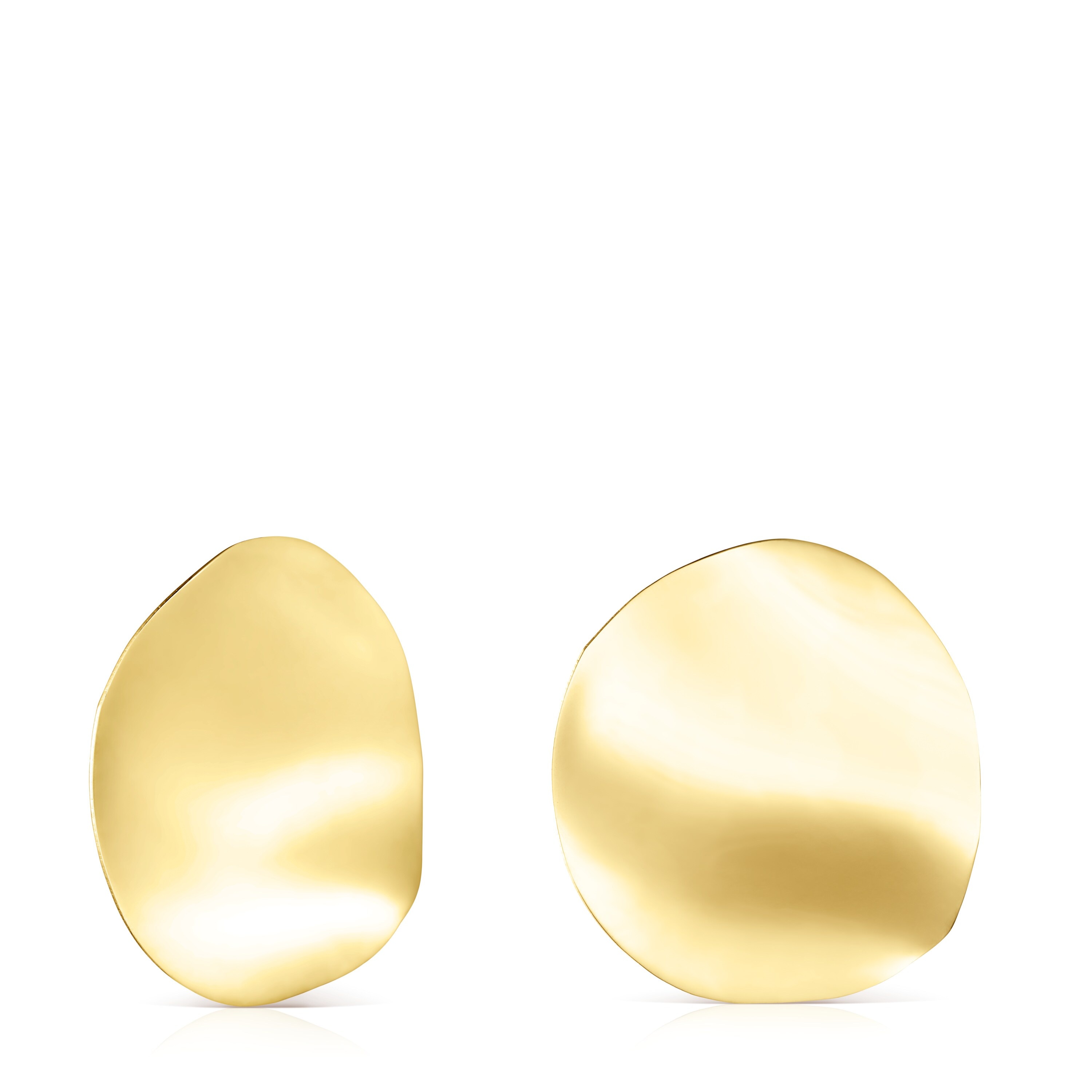 18K gold vermeil Nenufar petal Earrings