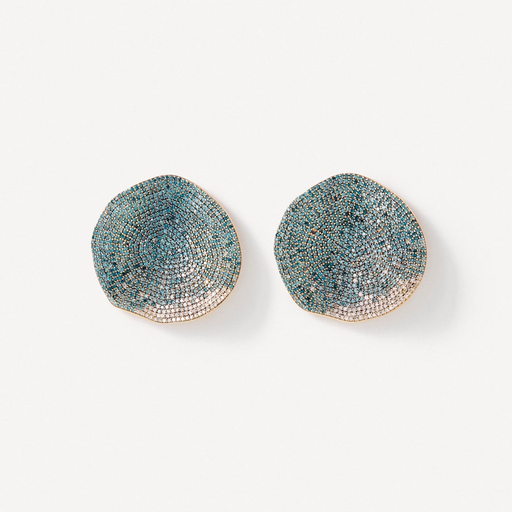 Pendientes de oro con diamantes tratados TOUS ATELIER Pendientes de oro con diamantes tratados TOUS ATELIER