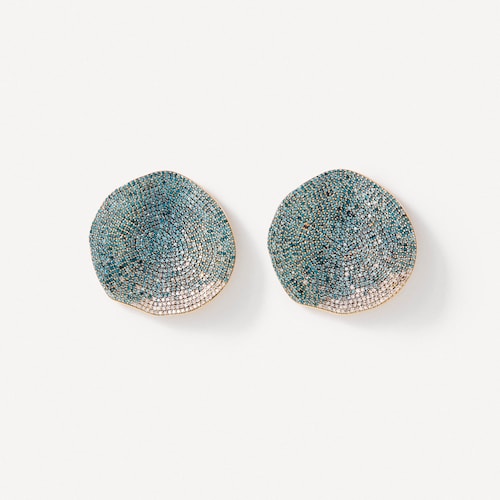 Earrings in gold with treated diamonds TOUS ATELIER