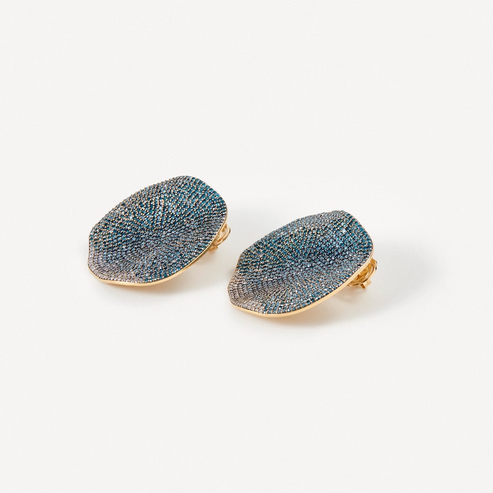 Pendientes de oro con diamantes tratados TOUS ATELIER Pendientes de oro con diamantes tratados TOUS ATELIER
