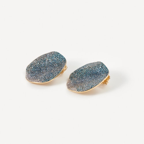 Earrings in gold with treated diamonds TOUS ATELIER