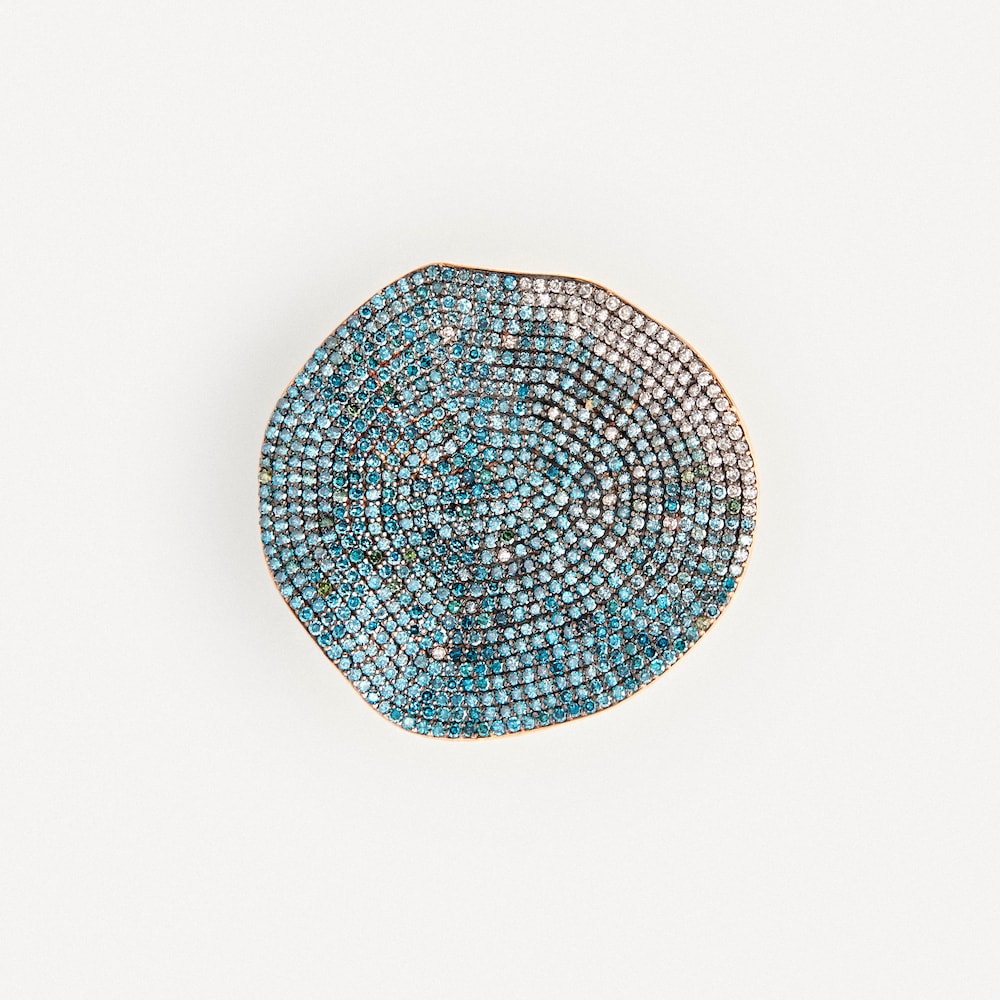 Ring in gold with treated diamonds TOUS ATELIER