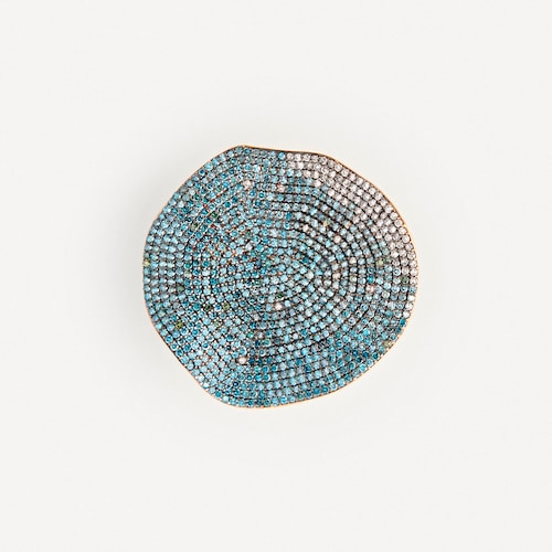 Ring in gold with treated diamonds TOUS ATELIER