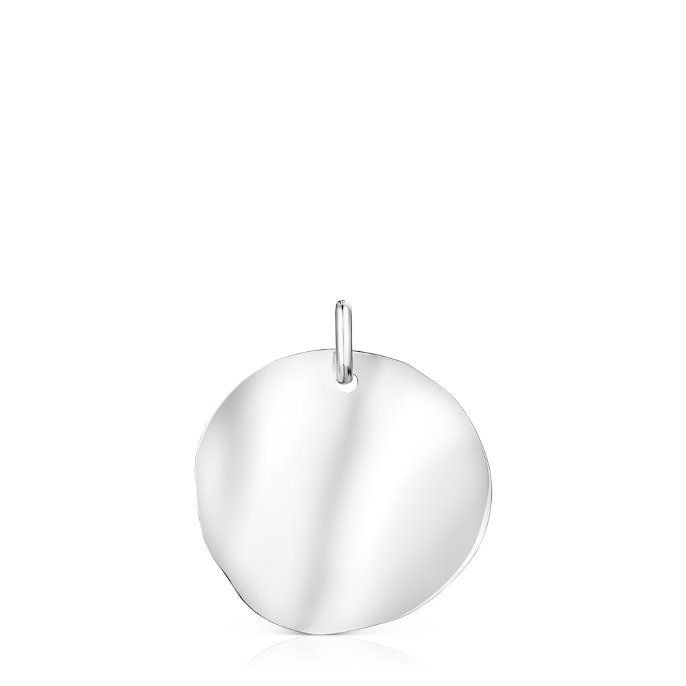 Dije Nenufar p&eacute;talo de plata