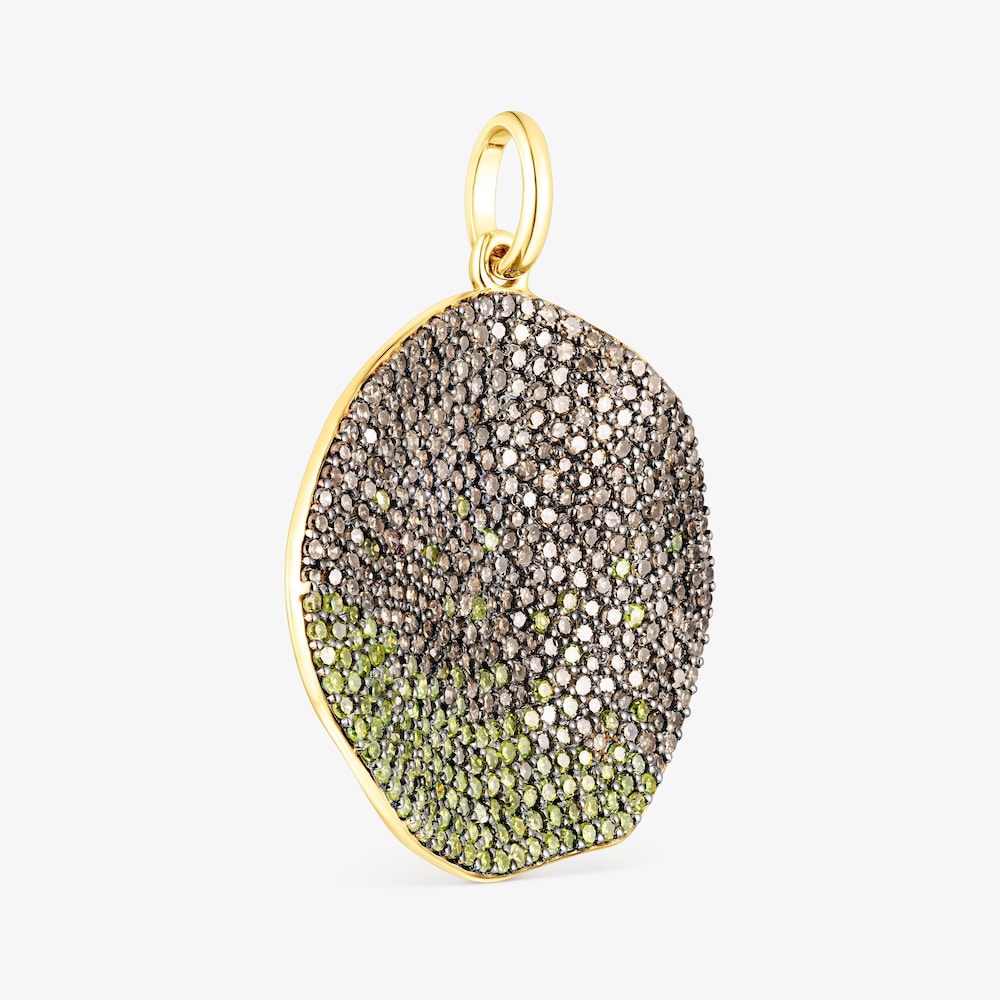 Wisiorek ze złota z ż&oacute;łtymi diamentami TOUS&nbsp;ATELIER Nenufar