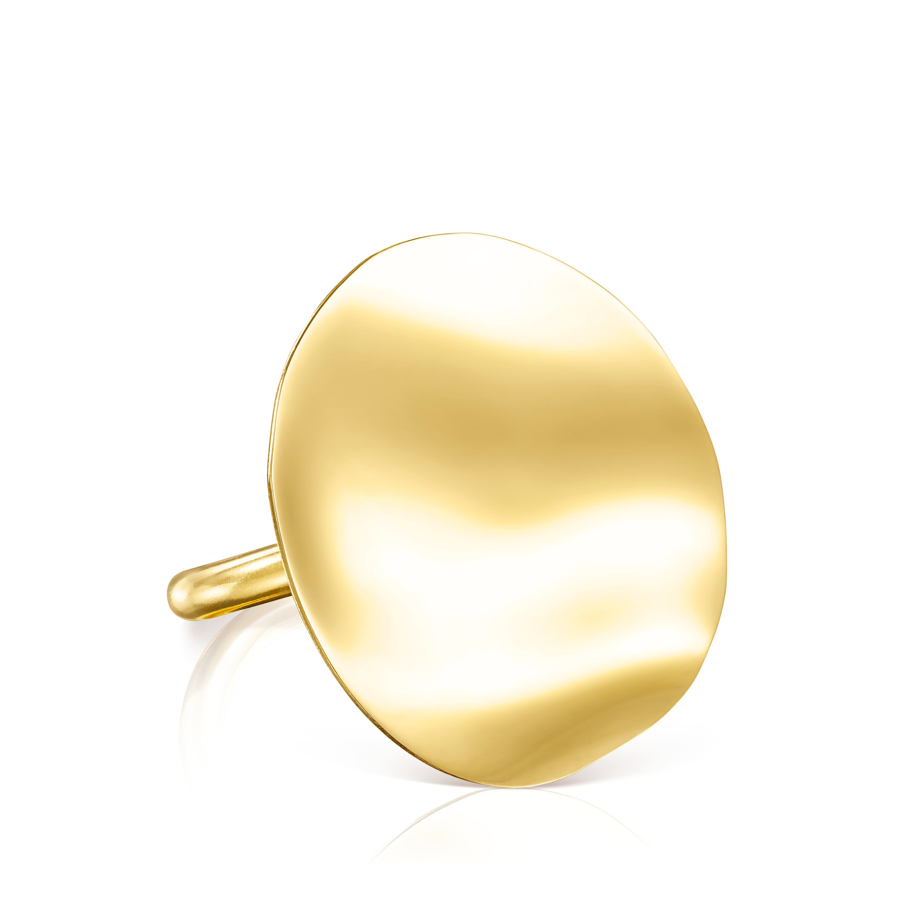 Silver Vermeil Nenufar petal Ring