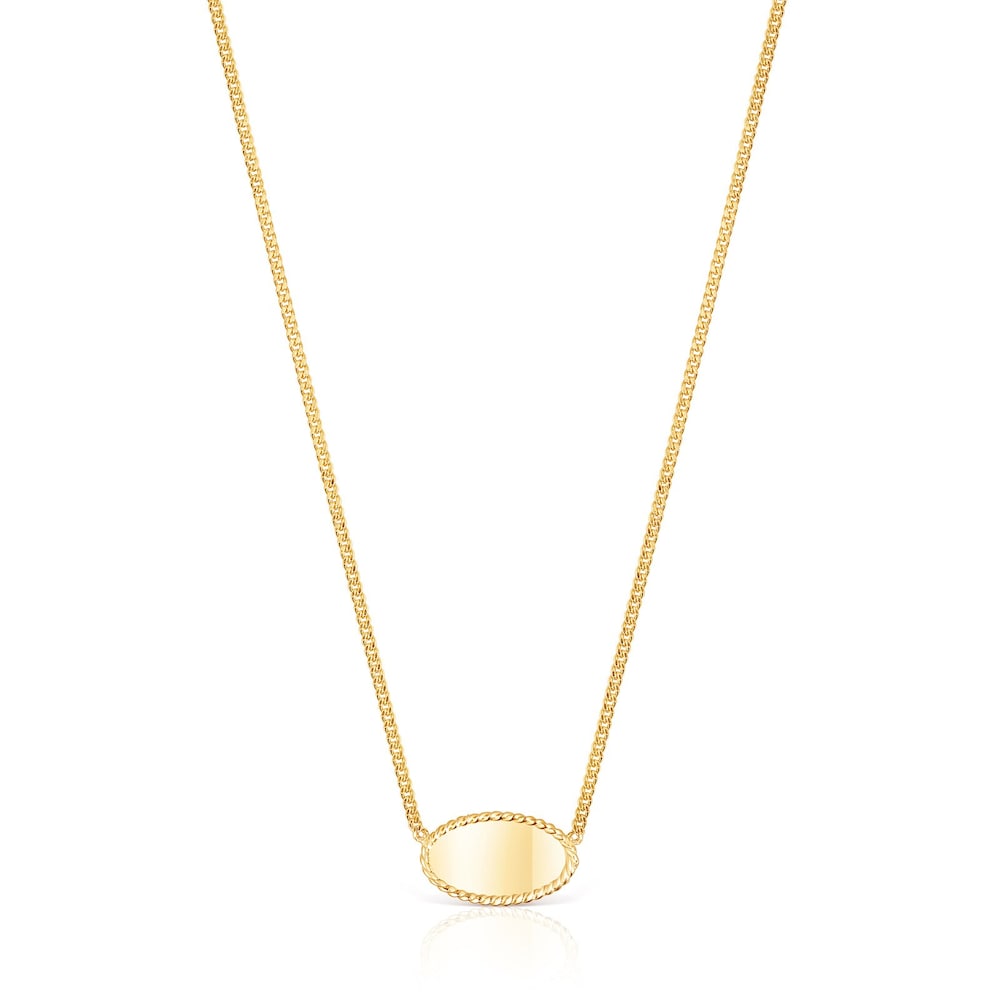 Gold Minne Necklace image number 0