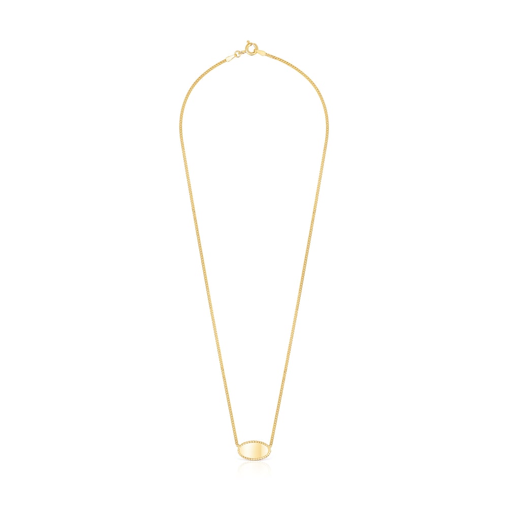 Gold Minne Necklace image number 1