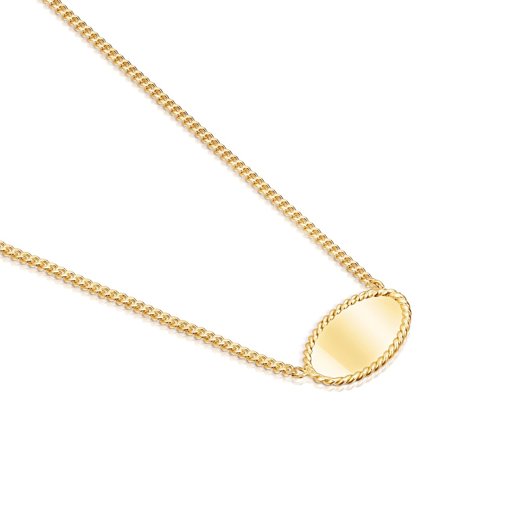 Gold Minne Necklace image number 2