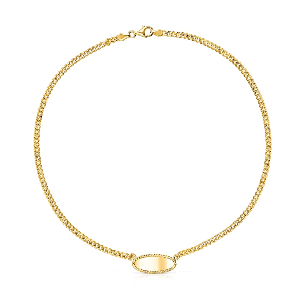 Silver Vermeil Minne Necklace image number 0