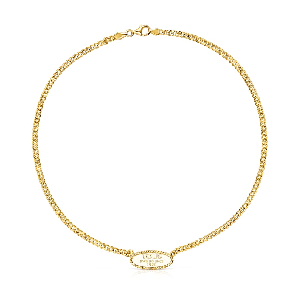 18K gold vermeil TOUS Minne Necklace