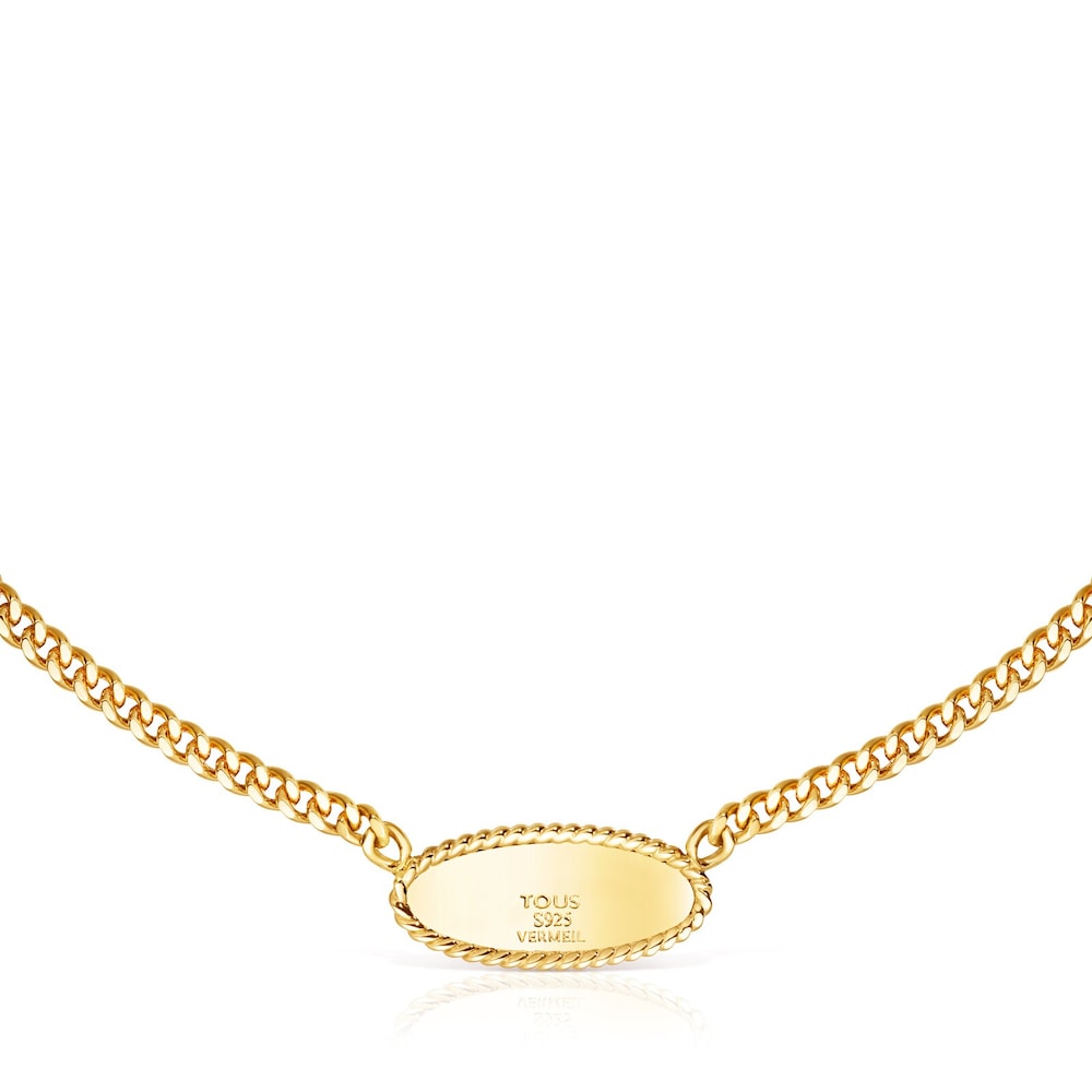 18K gold vermeil TOUS Minne Necklace