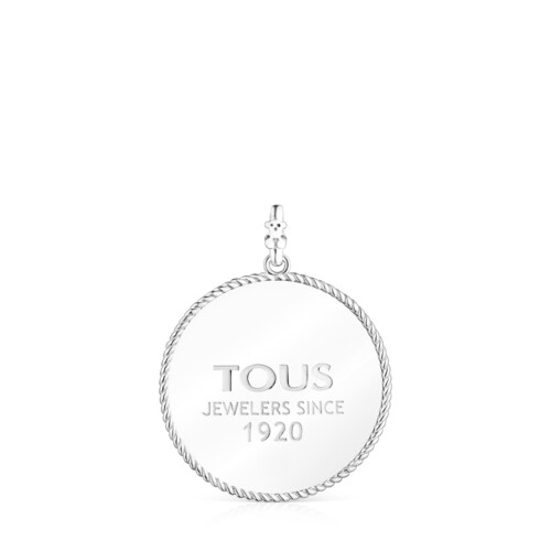 TOUS Large Silver Minne Pendant image number 0